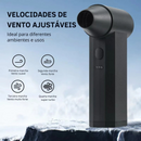 MINI ASPIRADOR E SOPRADOR PORTÁTIL USB RECARREGÁVEL