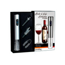 KIT ABRIDOR DE VINHO AUTOMATICO 4 PECAS ELETRICO