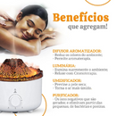 UMIDIFICADOR DE AR VULCÃO DIFUSOR AROMATIZADOR LED